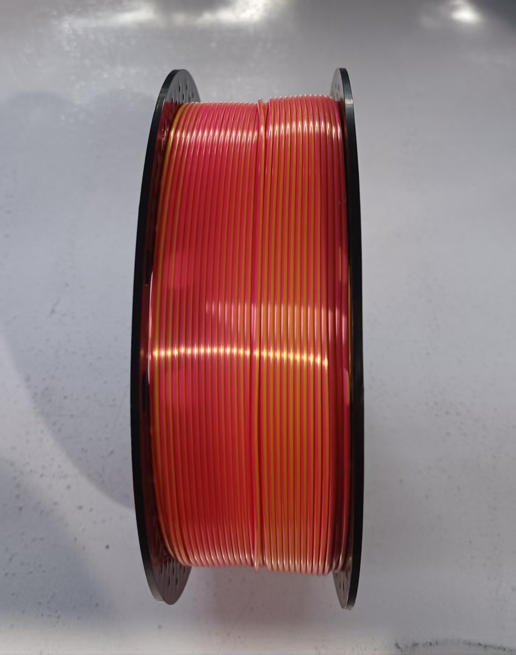 Filament Microline Robotics Silk PLA 1.75 mm 1 kg pink/zlatna-0